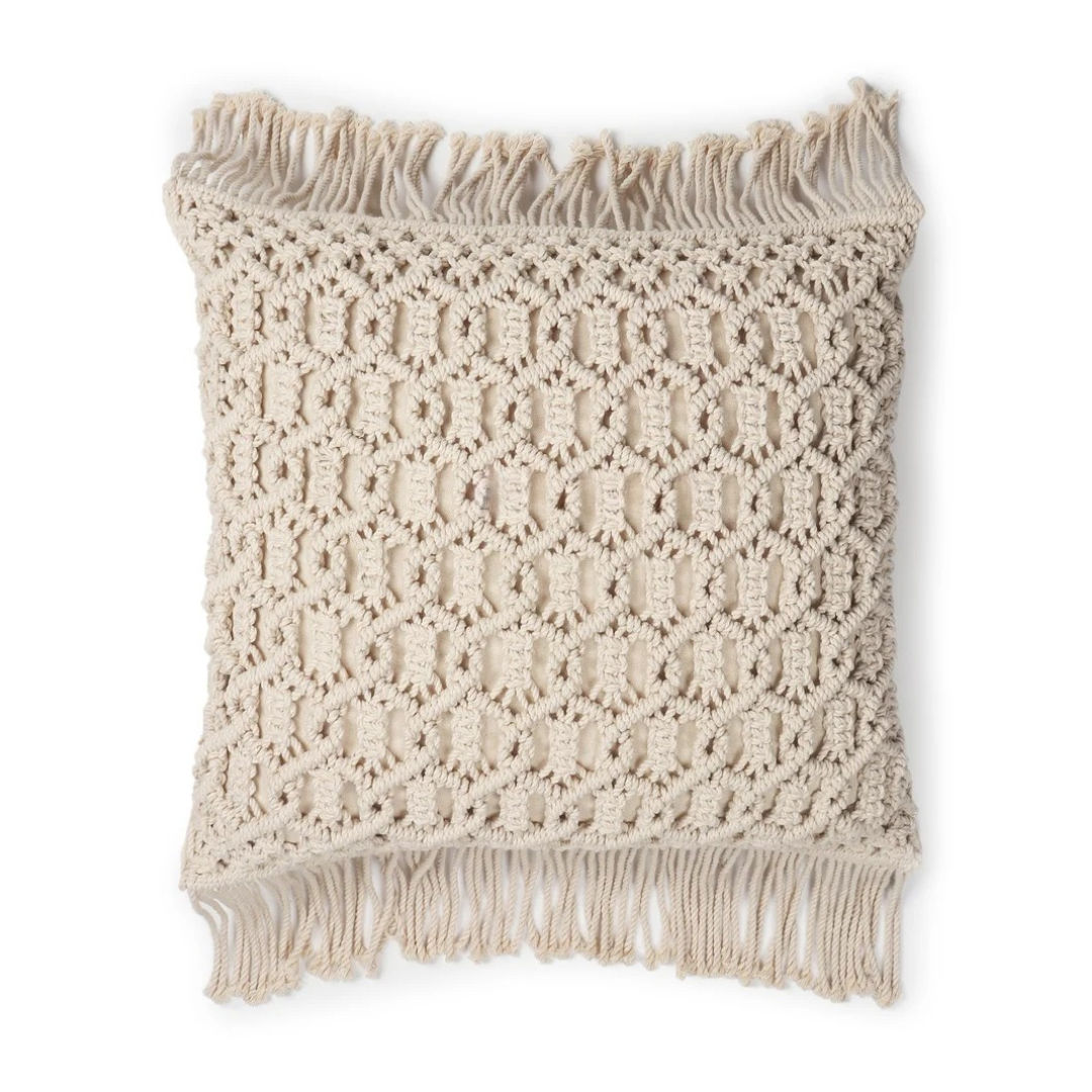 Bohemian Macrame Cushion Sleeve For Pillows